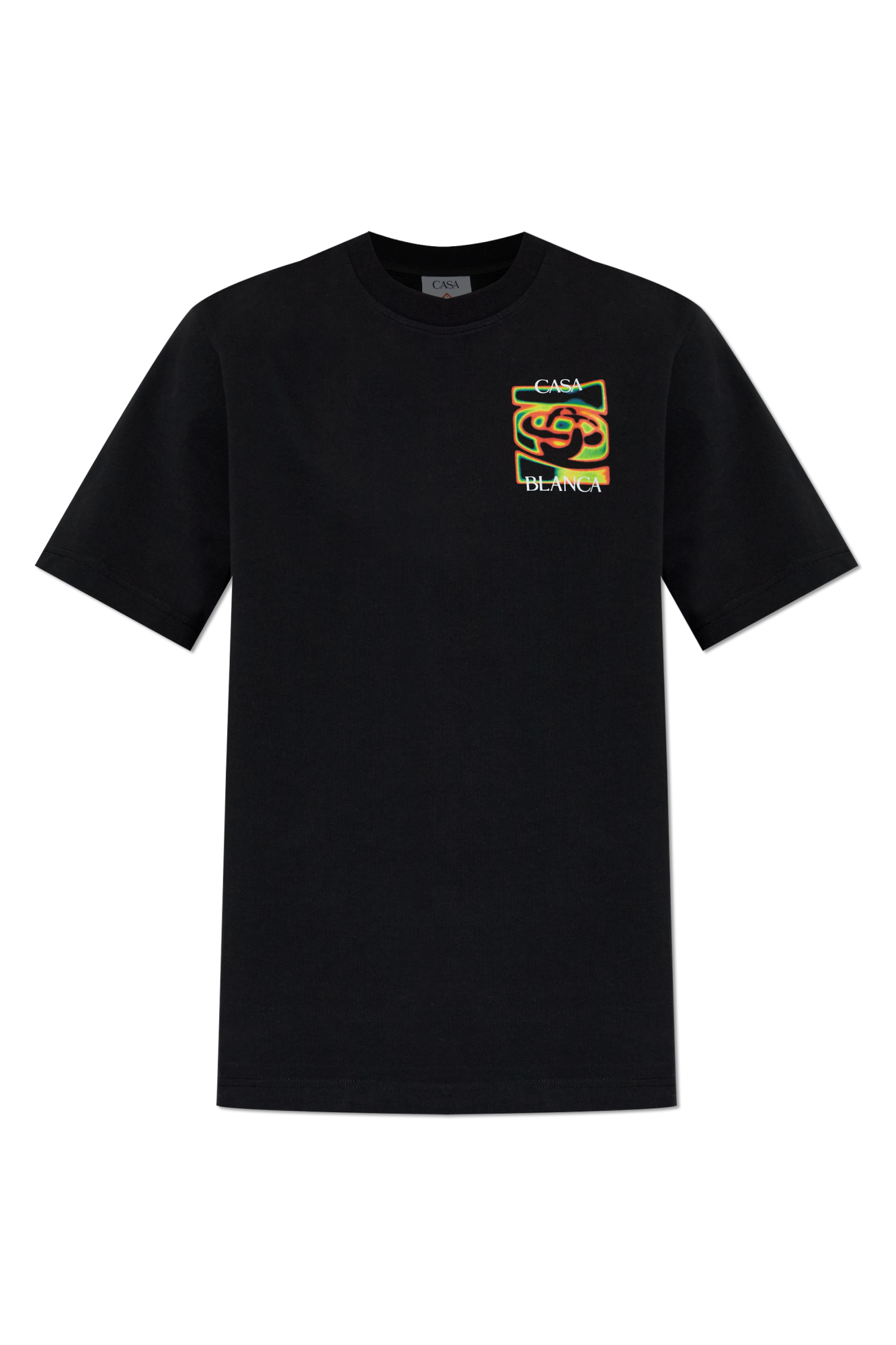 Black T-shirt with logo Casablanca - Vitkac GB